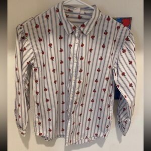 Gap Striped Apple button down shirt